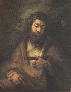 REMBRANDT Harmenszoon van Rijn The Apostle Simon (mk33) oil painting reproduction